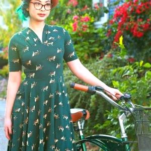 Effie's Heart Fitzgerald Dress Los Gatos Print Plu